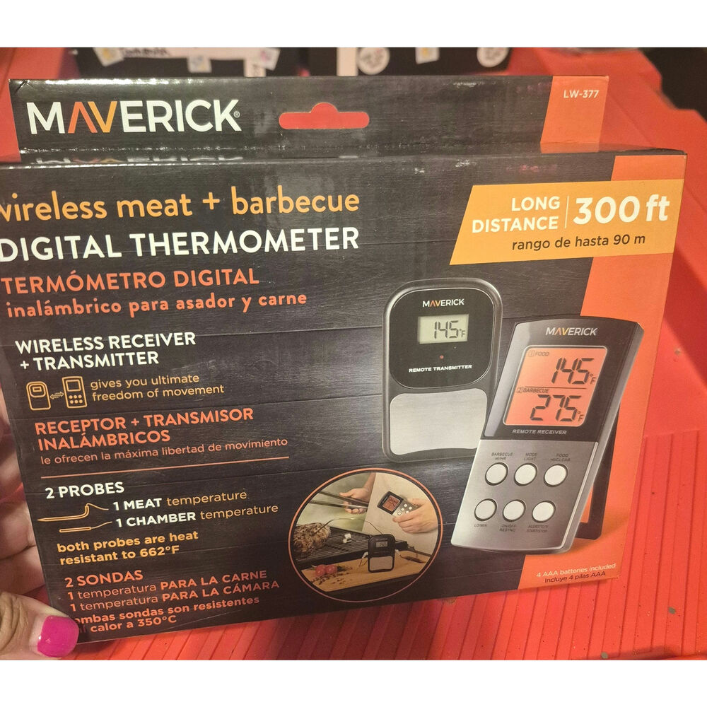 Maverick digital thermometer Wireless transmitter Gadgets food parties Kitchen